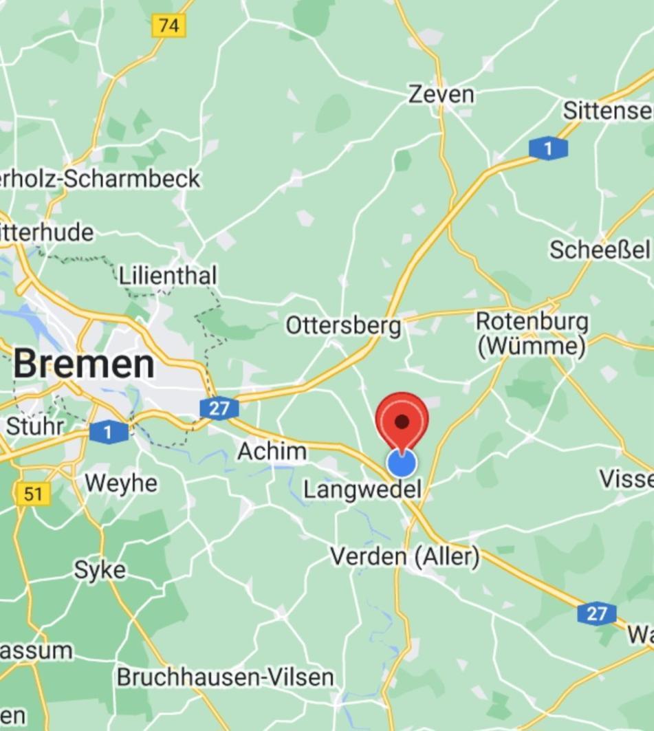 Ferienwohnung Haus Fischer Langwedel  Bagian luar foto